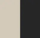 HA25LA02 - Sand grey HPL with black painted edges